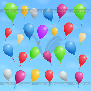 Balloons - vector clip art