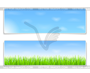 Summer Banners - vector image