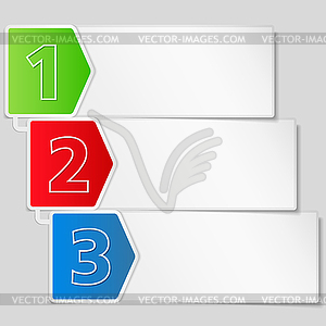 Paper Banner - royalty-free vector clipart