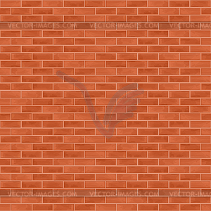 Seamless brick wall background - vector clipart