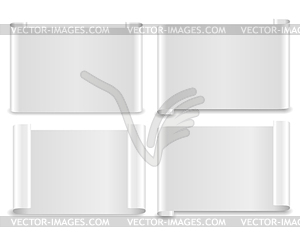 Paper Banners - vector clipart