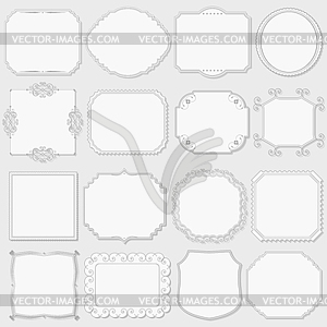Vintage Labels - vector EPS clipart