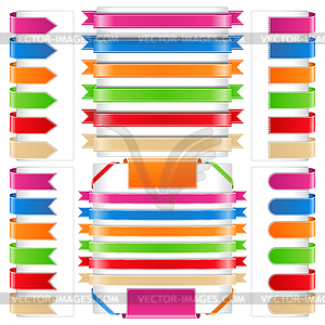 Ribbons Set - vector clipart