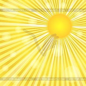 Sunburst - vector EPS clipart