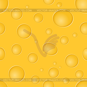 Seamless Cheese Texture - vector clip art