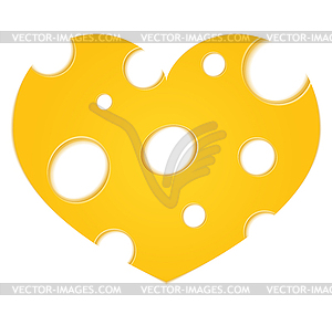 Cheese Slice - vector clip art