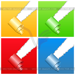 Ripped Paper - vector clip art