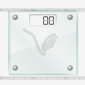 Glass Scales - vector clip art