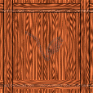 Wooden background - vector image