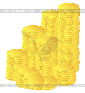 Coins - vector image