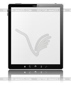 Tablet PC - vector image