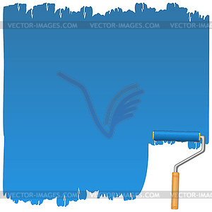 Paint Roller - vector clipart