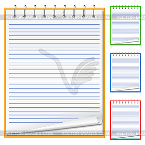 Notebook - vector clipart