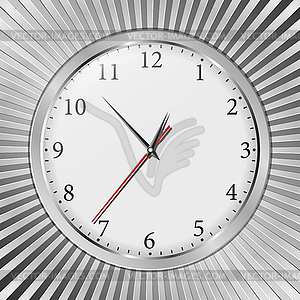 Clock - vector clipart