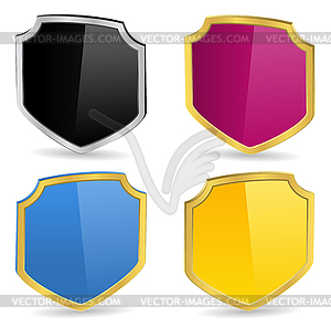 Shields - vector image
