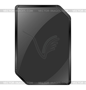 Glass board - vector image