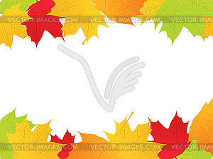 Autumn background - royalty-free vector image