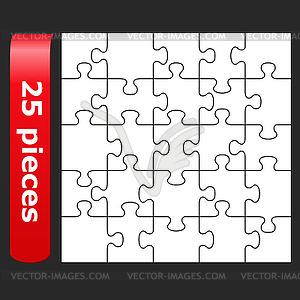 Puzzle - vector clipart
