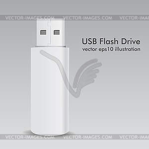 USB Flash Drive - vector image