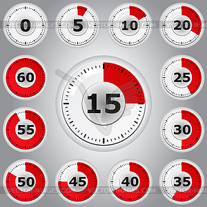 Timers - vector image