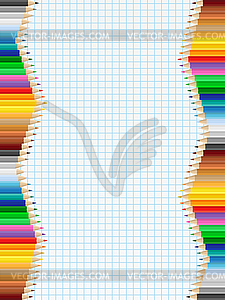 Colored Pencils - vector image