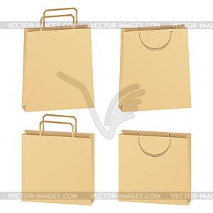 Paper Bags - vector image