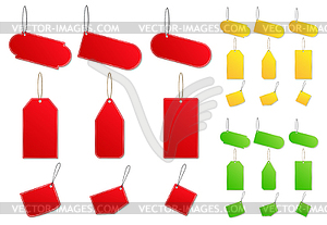 Price Tags - vector clipart