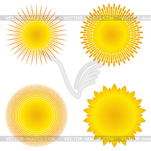 Suns - vector image