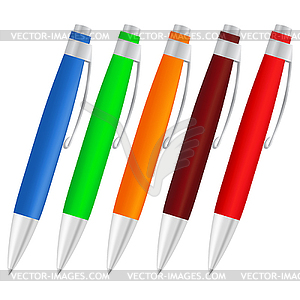 Pens - royalty-free vector image