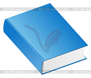 Blue Book - vector clip art