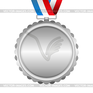 Silver Medal - vector clip art