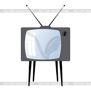 Retro tv - vector clipart