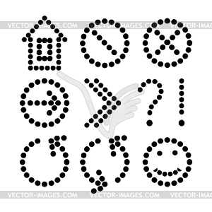 Set of arrows - vector clipart