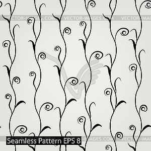 Floral seamless pattern - vector image