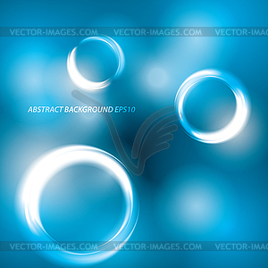Abstract rings - vector clipart