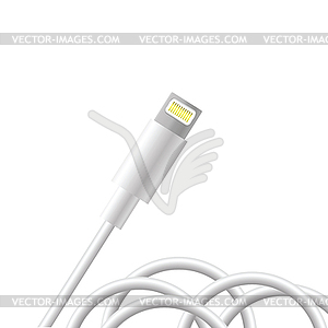 Smart phone connector - vector image