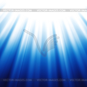 Blue abstract background - vector clipart