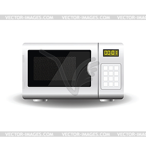 Microwave - vector clipart