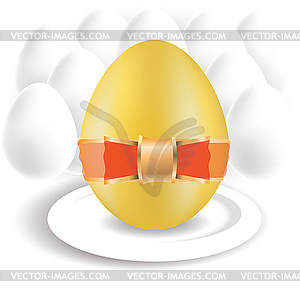 Пасхальное яйцо - векторный клипарт