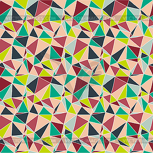 Origami seamless abstract background - vector clip art