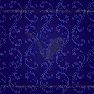 Vintage floral seamless pattern - vector EPS clipart