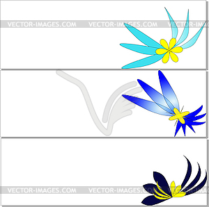 Stylish business card - vector clip art