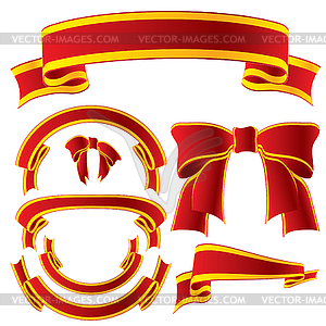 Ribbon.  - vector image