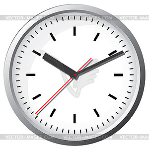 Wall clock.  - vector clipart