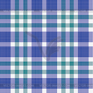 Color fabric plaid. Seamless  - vector clipart