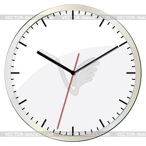 Wall clock.  - vector clipart