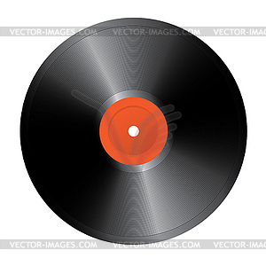 Vinyl Record .  - vector image