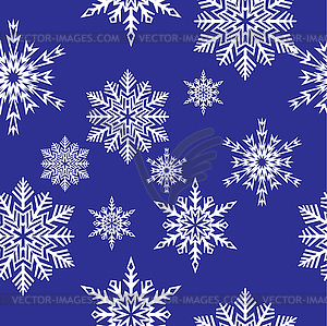 Snowflakes.  - vector clip art