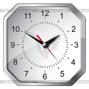 Wall clock.  - vector image