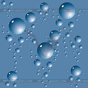 Background of drops.  - vector image